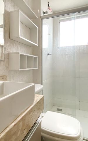 Apartamento à venda com 110m², 3 quartos e 2 vagas Apartamento à venda com 110m², 3 quartos e 2 vagasBanheiro