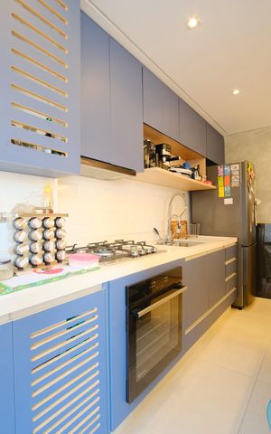 Apartamento à venda com 49m², 2 quartos e 1 vagaCozinha e Área de Serviço