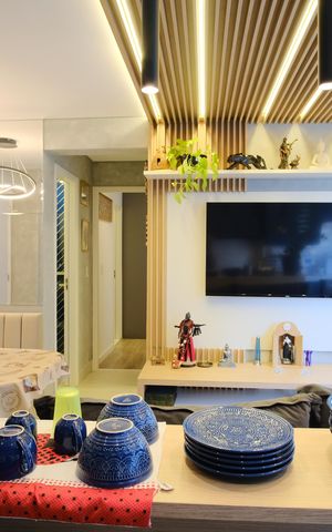 Apartamento à venda com 49m², 2 quartos e 1 vagaCozinha e Área de Serviço