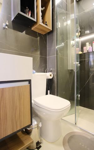 Apartamento à venda com 49m², 2 quartos e 1 vagaBanheiro da Suíte