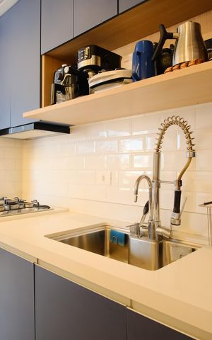 Apartamento à venda com 49m², 2 quartos e 1 vagaCozinha e Área de Serviço