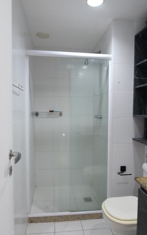 Apartamento para alugar com 75m², 2 quartos e 1 vagaBanheiro Social