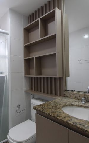 Apartamento para alugar com 75m², 2 quartos e 1 vagaQuarto 2 - Suíte
