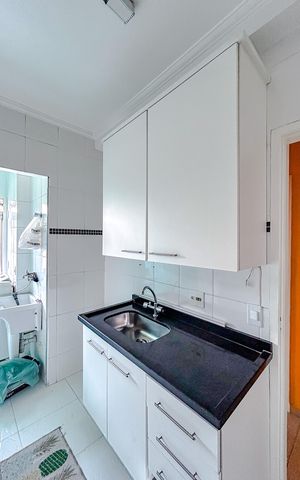 Apartamento à venda com 56m², 2 quartos e 1 vagaCozinha