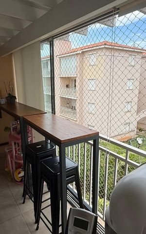 Apartamento à venda com 82m², 3 quartos e 3 vagas Apartamento à venda com 82m², 3 quartos e 3 vagasVaranda