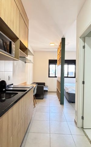 Studio à venda com 24m², 1 quarto e 1 vaga Studio à venda com 24m², 1 quarto e 1 vagaStudio