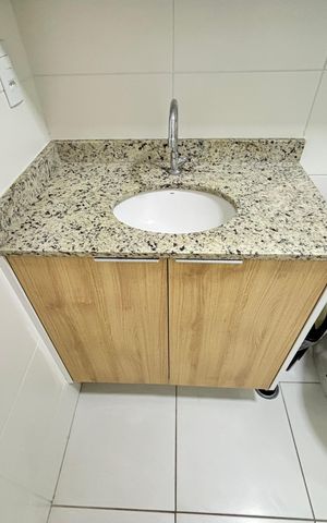 Studio à venda com 24m², 1 quarto e 1 vaga Studio à venda com 24m², 1 quarto e 1 vagaBanheiro