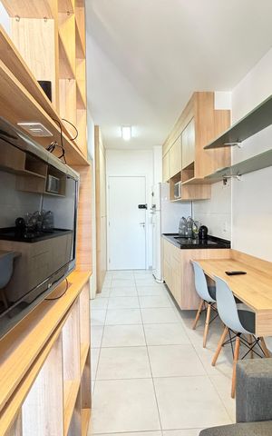 Studio à venda com 24m², 1 quarto e 1 vaga Studio à venda com 24m², 1 quarto e 1 vagaStudio