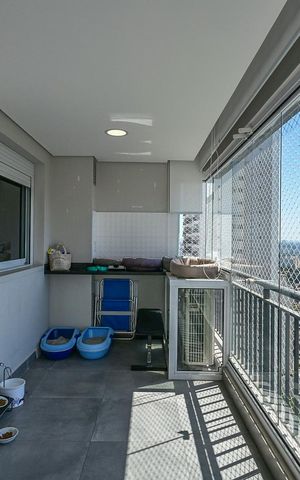 Apartamento à venda com 90m², 3 quartos e 2 vagasVaranda