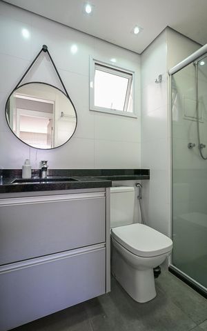 Apartamento à venda com 90m², 3 quartos e 2 vagasBanheiro