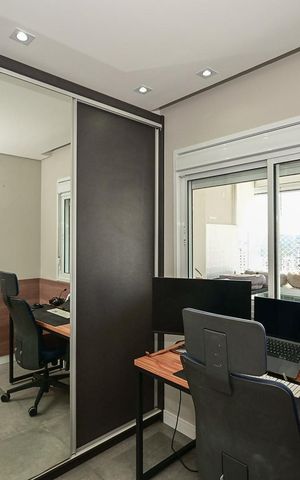 Apartamento à venda com 90m², 3 quartos e 2 vagasQuarto 2