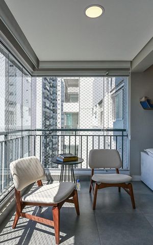 Apartamento à venda com 90m², 3 quartos e 2 vagasVaranda