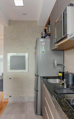 Apartamento à venda com 67m², 2 quartos e 1 vaga Apartamento à venda com 67m², 2 quartos e 1 vagaCozinha e Área de Serviço