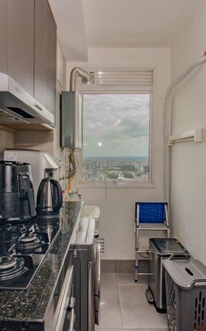 Apartamento à venda com 67m², 2 quartos e 1 vaga Apartamento à venda com 67m², 2 quartos e 1 vagaCozinha e Área de Serviço
