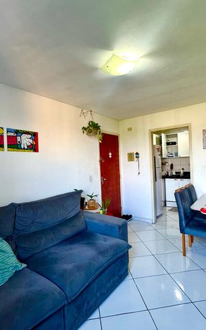 Apartamento à venda com 44m², 2 quartos e 1 vaga