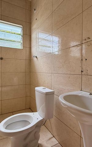Casa para alugar com 45m², 1 quarto e 1 vaga Casa para alugar com 45m², 1 quarto e 1 vagaBanheiro