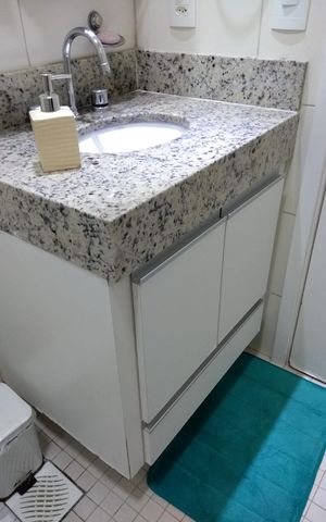 Apartamento à venda com 77m², 3 quartos e 1 vaga Apartamento à venda com 77m², 3 quartos e 1 vagaBanheiro