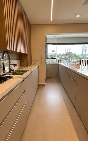 Apartamento à venda com 89m², 3 quartos e 2 vagas Apartamento à venda com 89m², 3 quartos e 2 vagasCozinha