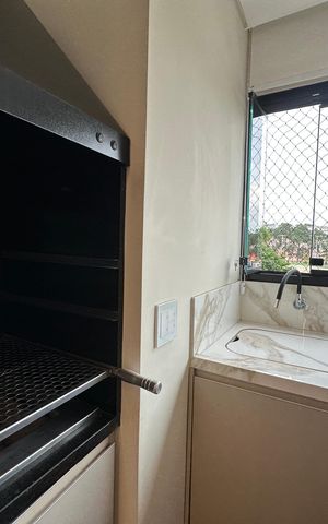 Apartamento à venda com 89m², 3 quartos e 2 vagas Apartamento à venda com 89m², 3 quartos e 2 vagasChurrasqueira