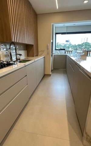 Apartamento à venda com 89m², 3 quartos e 2 vagas Apartamento à venda com 89m², 3 quartos e 2 vagasCozinha