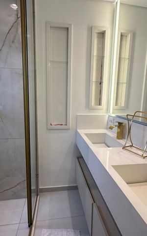 Apartamento à venda com 89m², 3 quartos e 2 vagas Apartamento à venda com 89m², 3 quartos e 2 vagasBanheiro da Suíte