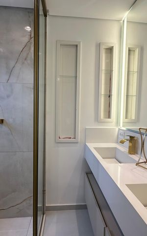 Apartamento à venda com 89m², 3 quartos e 2 vagas Apartamento à venda com 89m², 3 quartos e 2 vagasBanheiro da Suíte