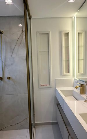 Apartamento à venda com 89m², 3 quartos e 2 vagas Apartamento à venda com 89m², 3 quartos e 2 vagasBanheiro da Suíte