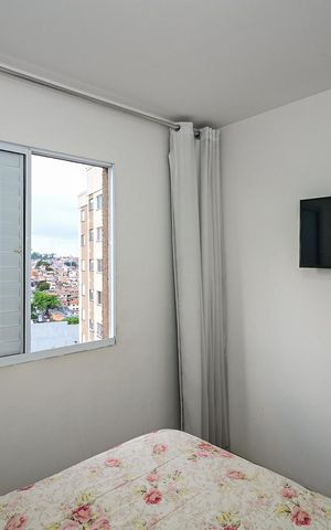 Apartamento para alugar com 42m², 2 quartos e 1 vagaQuarto 2