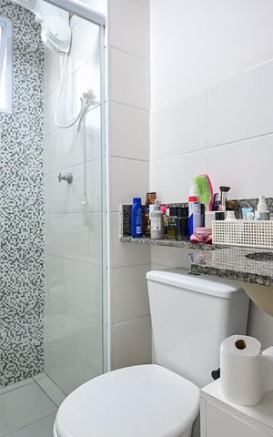 Apartamento para alugar com 42m², 2 quartos e 1 vagaBanheiro