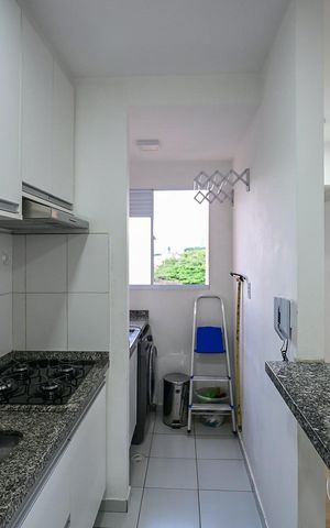 Apartamento para alugar com 42m², 2 quartos e 1 vagaCozinha