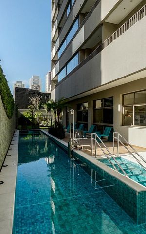 Studio para alugar com 25m², 1 quarto e sem vaga Studio para alugar com 25m², 1 quarto e sem vagaPiscina