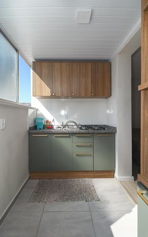 Apartamento à venda com 31m², 1 quarto e sem vagaCozinha