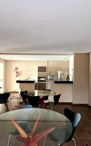 Apartamento à venda com 56m², 2 quartos e 2 vagas Apartamento à venda com 56m², 2 quartos e 2 vagasSalão de Festas