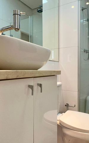 Apartamento à venda com 56m², 2 quartos e 2 vagas Apartamento à venda com 56m², 2 quartos e 2 vagasBanheiro