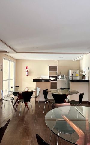 Apartamento à venda com 56m², 2 quartos e 2 vagas Apartamento à venda com 56m², 2 quartos e 2 vagasSalão de Festas
