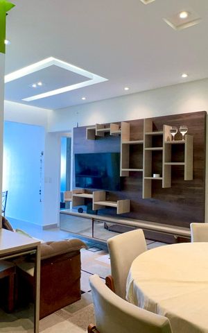 Apartamento à venda com 56m², 2 quartos e 2 vagas Apartamento à venda com 56m², 2 quartos e 2 vagasSala de Jantar