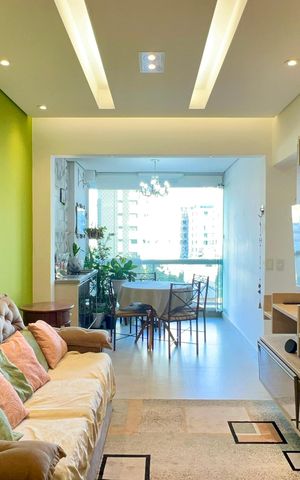 Apartamento à venda com 56m², 2 quartos e 2 vagas Apartamento à venda com 56m², 2 quartos e 2 vagasSala