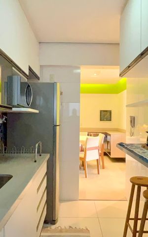 Apartamento à venda com 56m², 2 quartos e 2 vagas Apartamento à venda com 56m², 2 quartos e 2 vagasCozinha