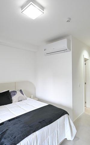 Studio para alugar com 27m², 1 quarto e sem vagaSala/Quarto