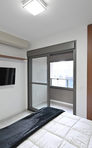 Studio para alugar com 27m², 1 quarto e sem vagaSala/Quarto