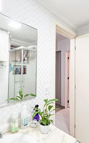 Apartamento à venda com 79m², 3 quartos e 1 vaga Apartamento à venda com 79m², 3 quartos e 1 vagaBanheiro Social