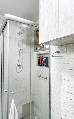 Apartamento à venda com 79m², 3 quartos e 1 vaga Apartamento à venda com 79m², 3 quartos e 1 vagaBanheiro Social