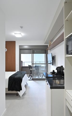 Studio para alugar com 27m², 1 quarto e sem vagaCozinha