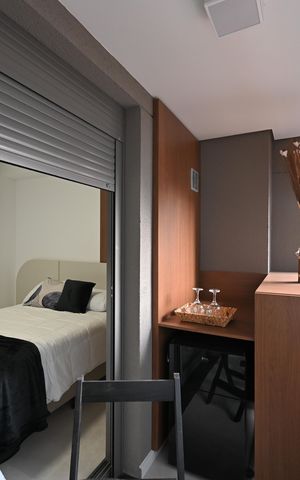 Studio para alugar com 27m², 1 quarto e sem vagaVaranda