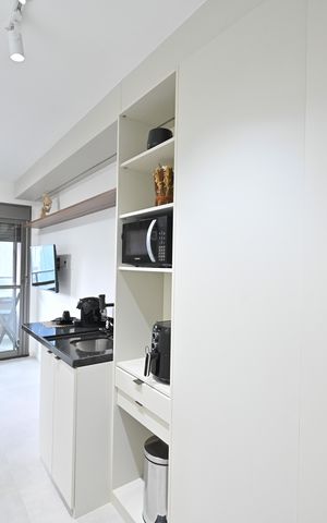 Studio para alugar com 27m², 1 quarto e sem vagaCozinha