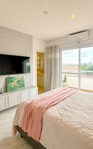 Apartamento para alugar com 180m², 3 quartos e 1 vagaSuíte