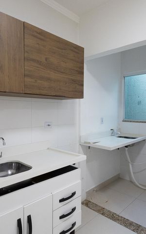 Apartamento à venda com 31m², 1 quarto e sem vagaCozinha / Área de Serviço