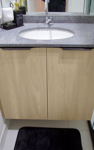 Studio para alugar com 25m², 1 quarto e sem vaga Studio para alugar com 25m², 1 quarto e sem vagaBanheiro