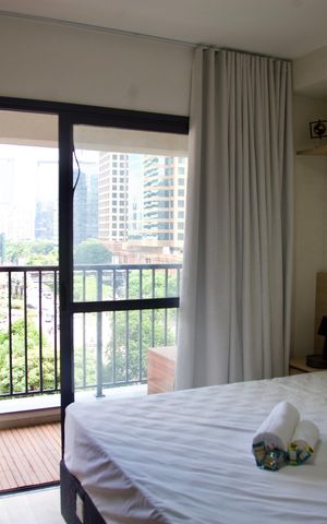 Studio para alugar com 25m², 1 quarto e sem vaga Studio para alugar com 25m², 1 quarto e sem vagaQuarto