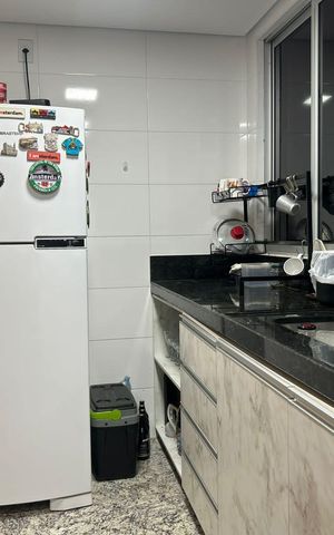 Apartamento à venda com 98m², 2 quartos e 2 vagas Apartamento à venda com 98m², 2 quartos e 2 vagasCozinha